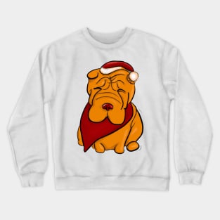 Cute Shar Pei Drawing Crewneck Sweatshirt